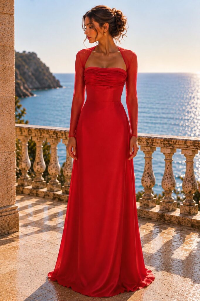 Vestido rojo Leticia