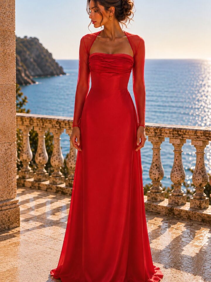 Vestido rojo Leticia