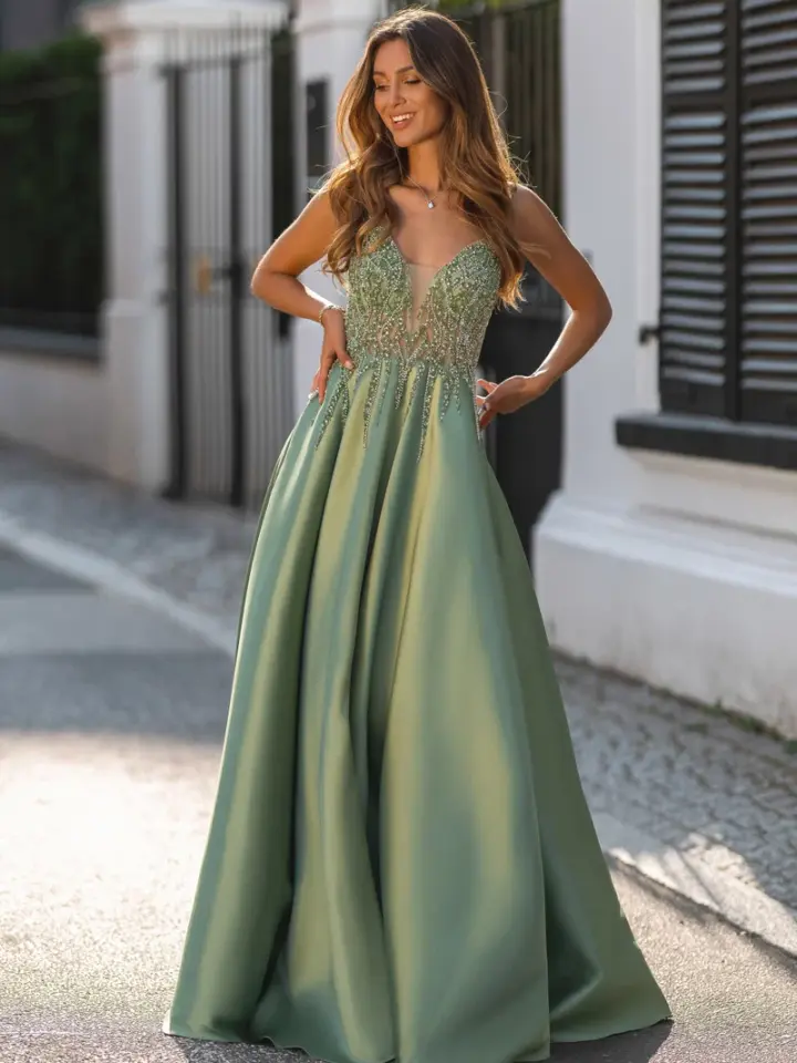 Vestido kohelert de mikado.