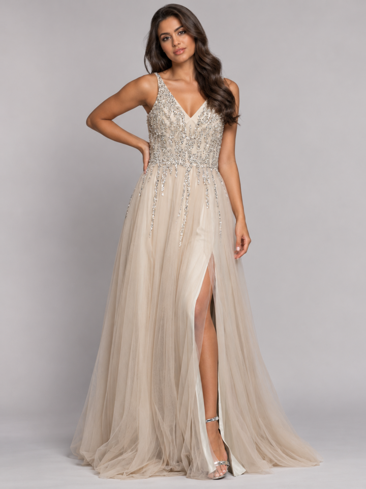 Vestido Ghost grey plus